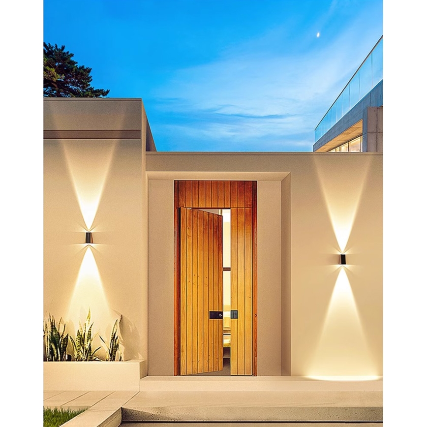 LED Solar wall light with a sensor LED/2W/5V IP54