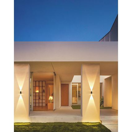 LED Solar wall light with a sensor LED/2W/5V IP54