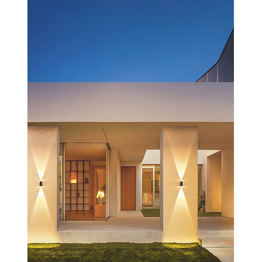 LED Solar wall light with a sensor LED/2W/5V IP54