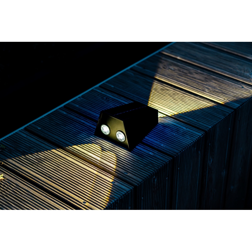 LED Solar wall light with a sensor LED/2W/5V IP54
