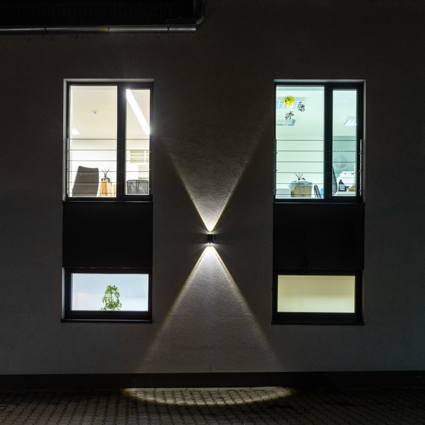 LED Solar wall light with a sensor LED/2W/5V IP54