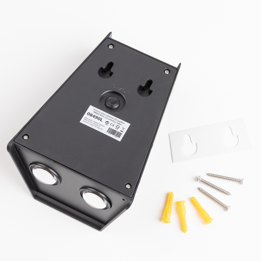 LED Solar wall light with a sensor LED/2W/5V IP54