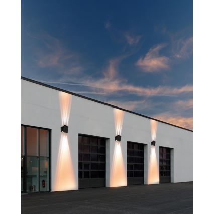 LED Solar wall light with a sensor LED/2W/5V IP54