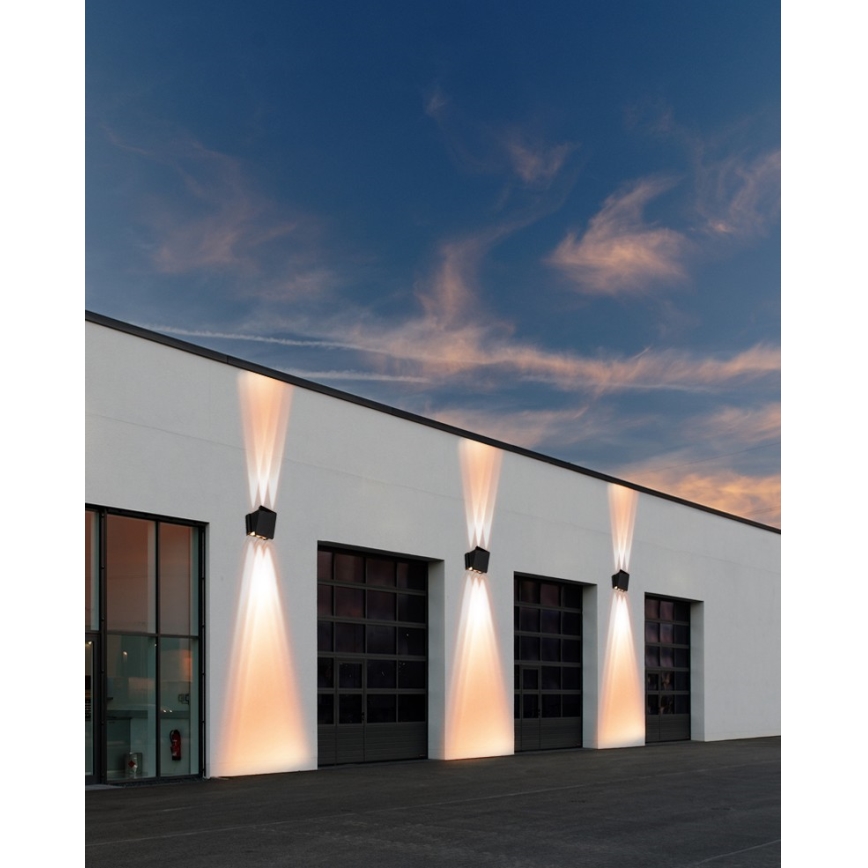 LED Solar wall light with a sensor LED/2W/5V IP54