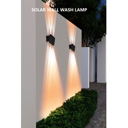 LED Solar wall light with a sensor LED/2W/5V IP54