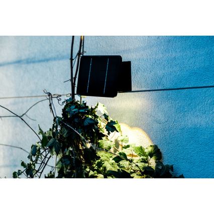 LED Solar wall light with a sensor LED/2W/5V IP54