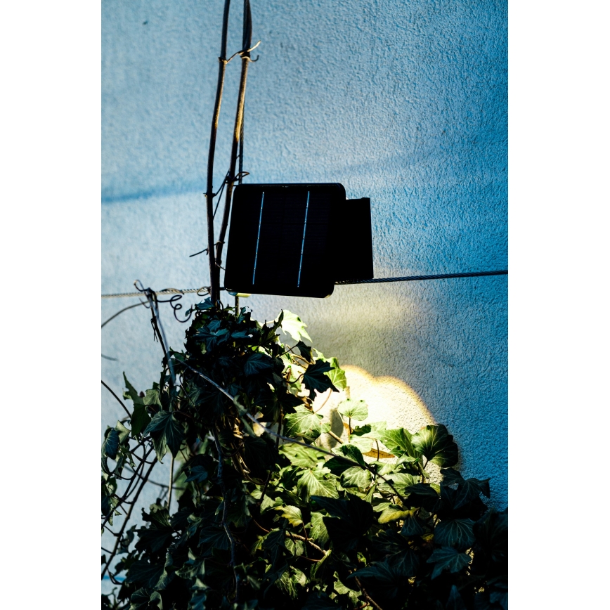 LED Solar wall light with a sensor LED/2W/5V IP54