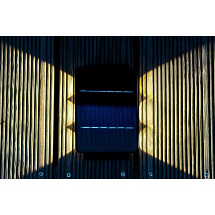 LED Solar wall light with a sensor LED/2W/5V IP54