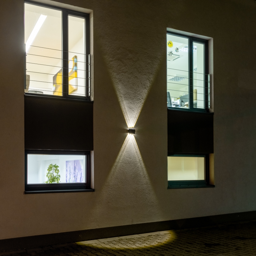LED Solar wall light with a sensor LED/2W/5V IP54
