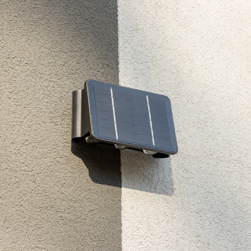 LED Solar wall light with a sensor LED/2W/5V IP54