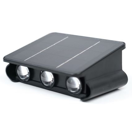 LED Solar wall light with sensor LED/2W/5V IP54 1300 mAh
