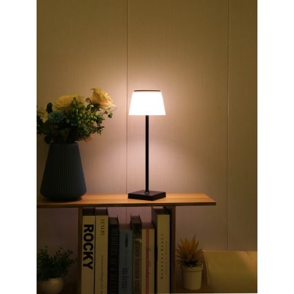 LED Dimmable outdoor solar lamp with sensor LED/4W/5V IP44 3600 mAh