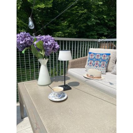LED Dimmable outdoor solar lamp with sensor LED/4W/5V IP44 3600 mAh