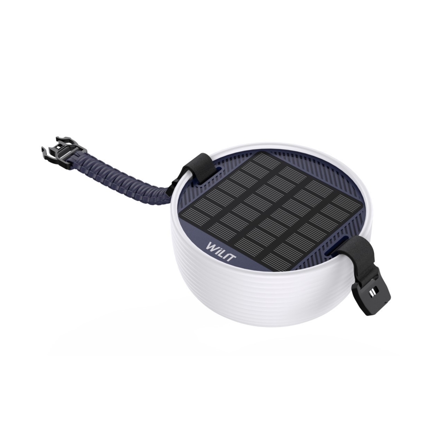 LED RGB Portable solar rechargeable lamp with a LED chain LED/10W/5V 3600 mAh IP65