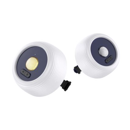 LED RGB Portable solar rechargeable lamp with a LED chain LED/10W/5V 3600 mAh IP65