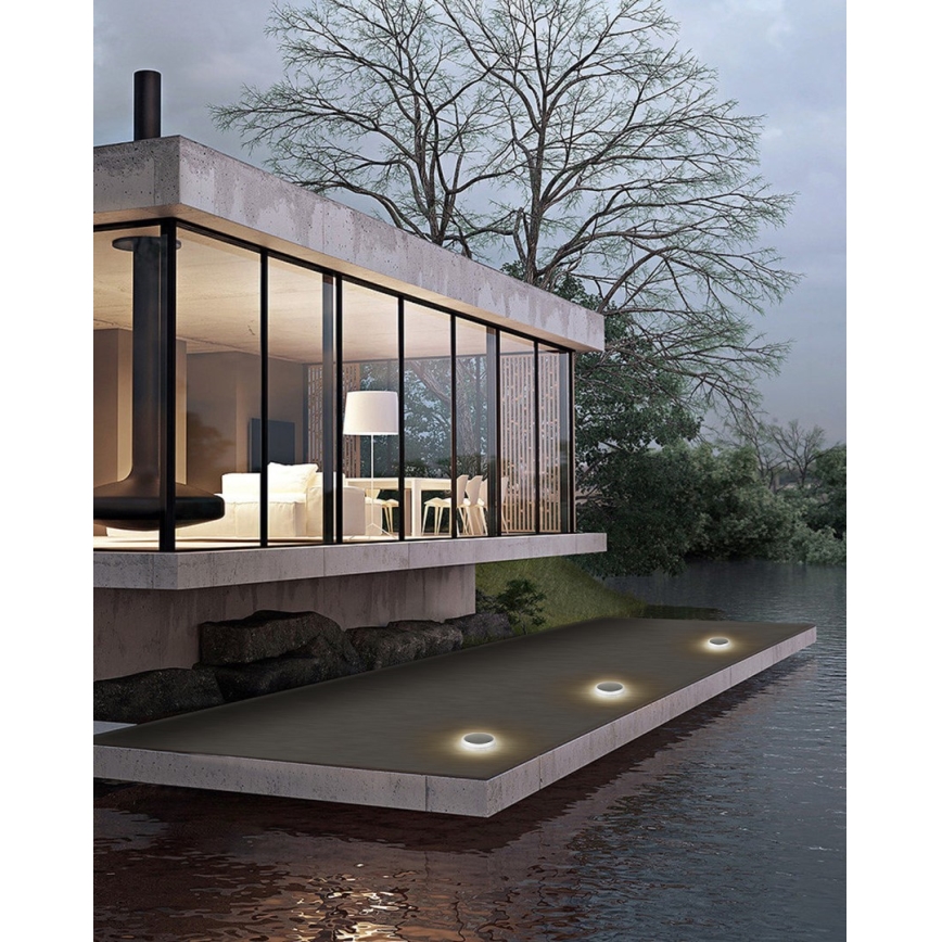 LED Outdoor solar lighting with sensor LED/0,4W/3,2V IP54