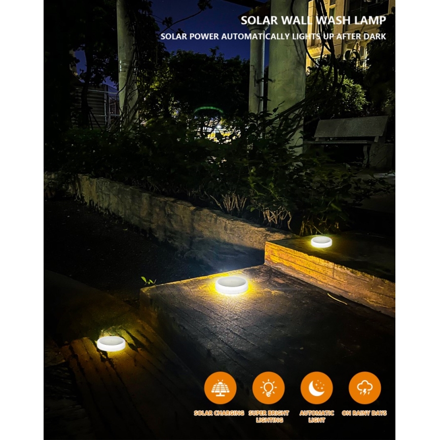 LED Outdoor solar lighting with sensor LED/0,4W/3,2V IP54