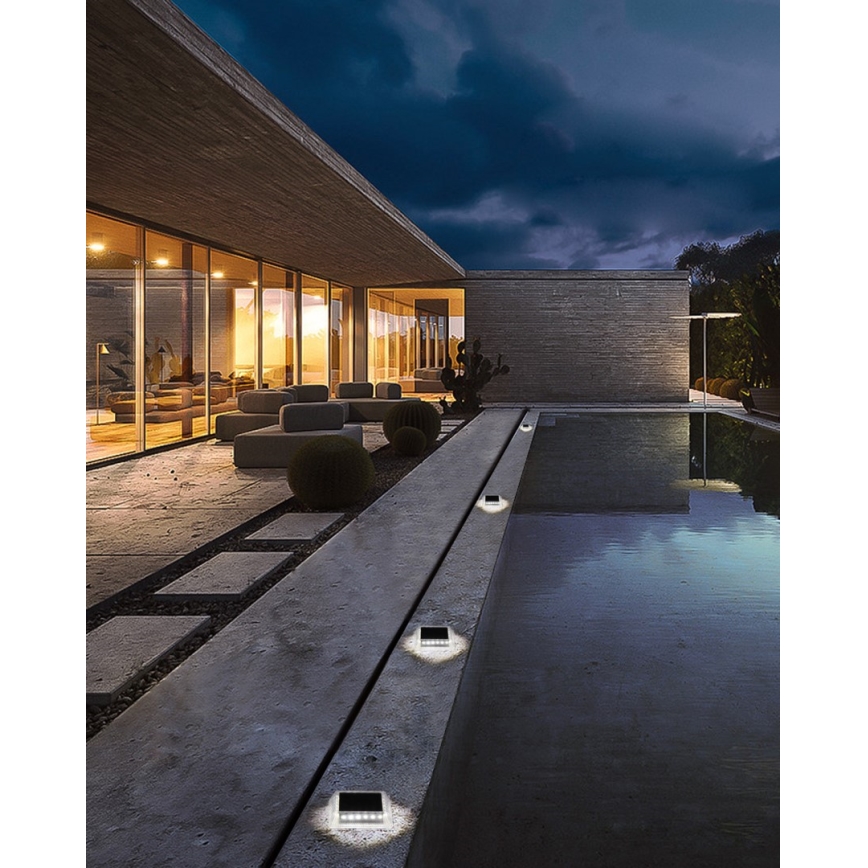LED Outdoor solar lighting with sensor LED/0,03W/1,2V IP54