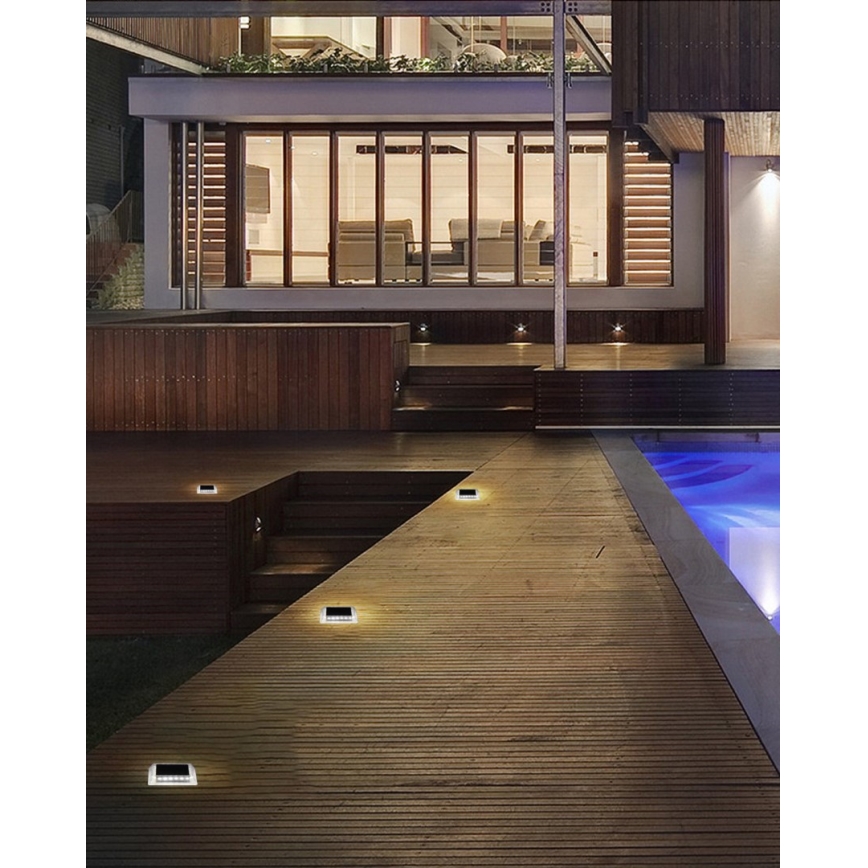 LED Outdoor solar lighting with sensor LED/0,03W/1,2V IP54