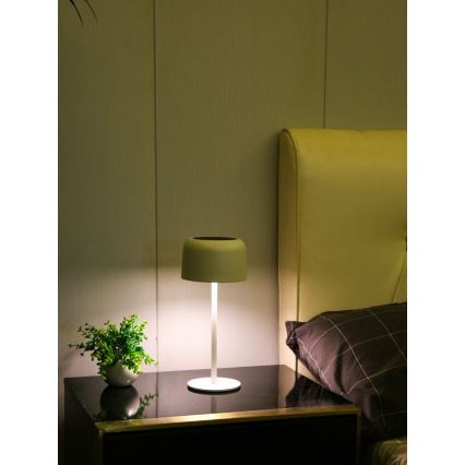 LED Dimmable outdoor solar lamp LED/4W/5V 3600mAh IP44