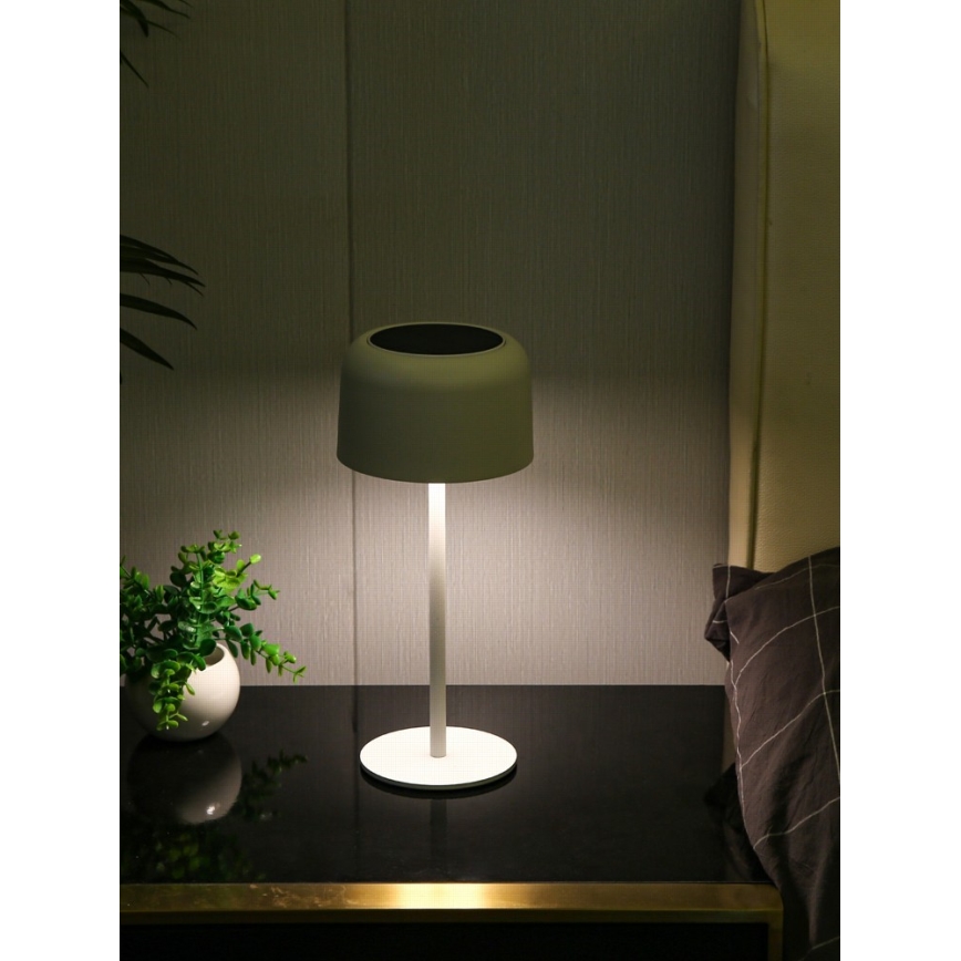 LED Dimmable outdoor solar lamp LED/4W/5V 3600mAh IP44