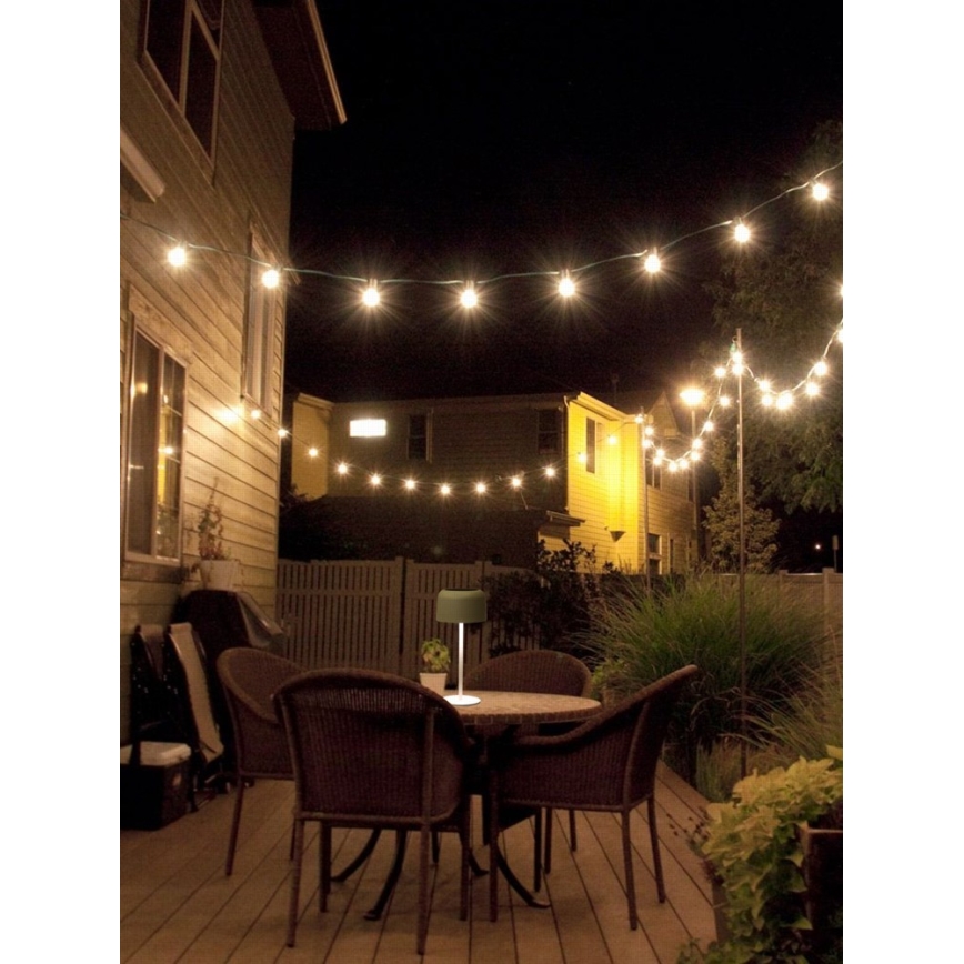 LED Dimmable outdoor solar lamp LED/4W/5V 3600mAh IP44