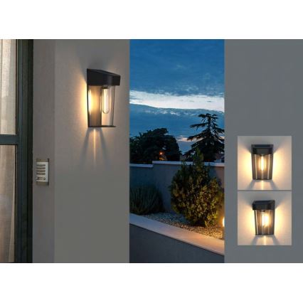 LED Solar wall light with sensor LED/2V IP44