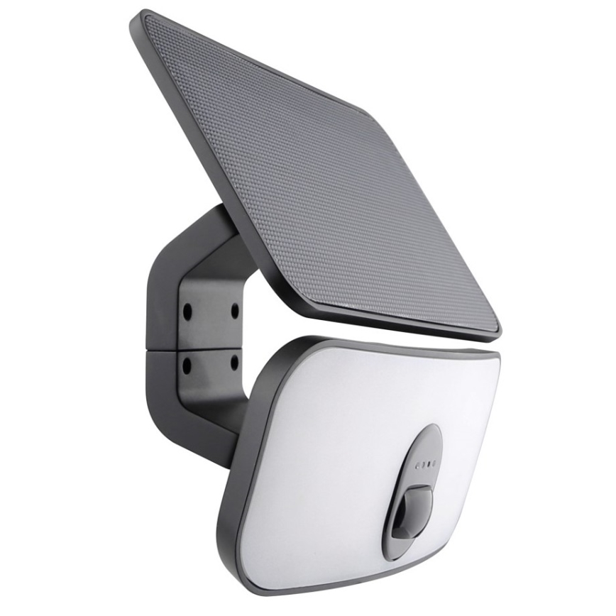 LED Solar wall light with sensor LED/13W/3,7V 4000K IP65