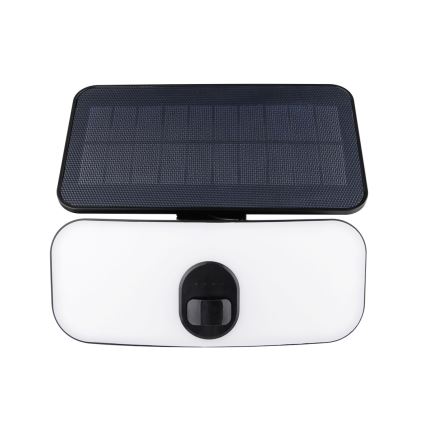 LED Solar wall light with sensor LED/13W/3,7V 4000K IP65