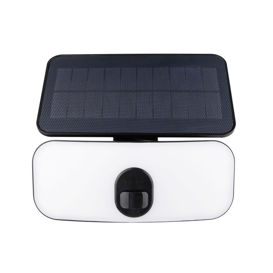 LED Solar wall light with sensor LED/13W/3,7V 4000K IP65