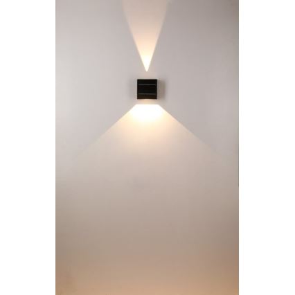 LED Solar wall light LED/2W/3,7V 4000K IP44