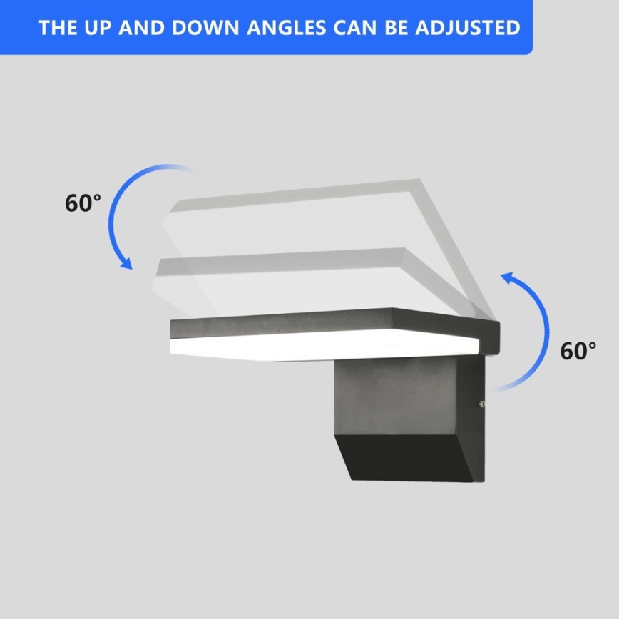 LED Outdoor Wall Light MODERN LED/18W/230V IP65