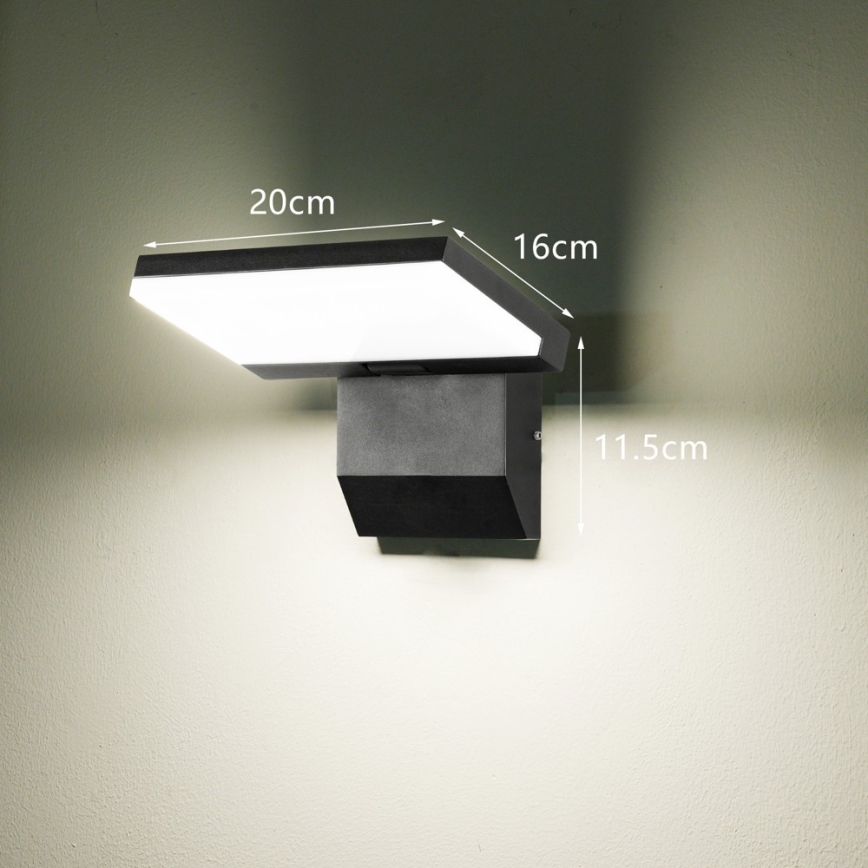 LED Outdoor Wall Light MODERN LED/18W/230V IP65