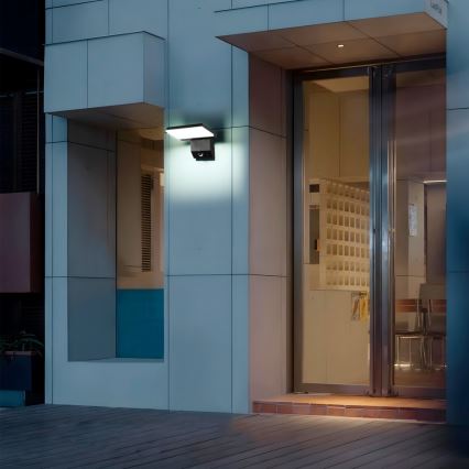 LED Outdoor Wall Light with Sensor MODERN LED/18W/230V IP65
