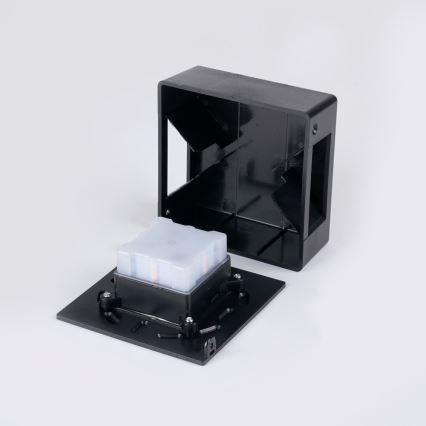 LED Outdoor Wall Light LUXLINE 6W/230V 3000K IP54 Black