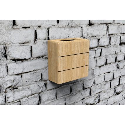 LED Outdoor Wall Light LUXLINE LED/6W/230V 3000K IP54 Oak
