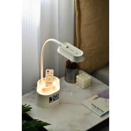 LED RGBW Dimmable table lamp with a pencil holder FALCON LED/10W/5V
