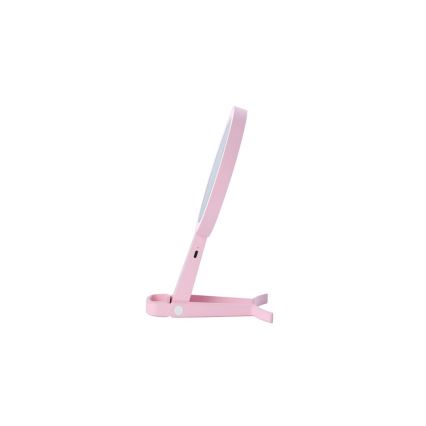 Immax 09102L - LED+CCT Dimmable Cosmetic Mirror SWEET LED/3W/5V Pink