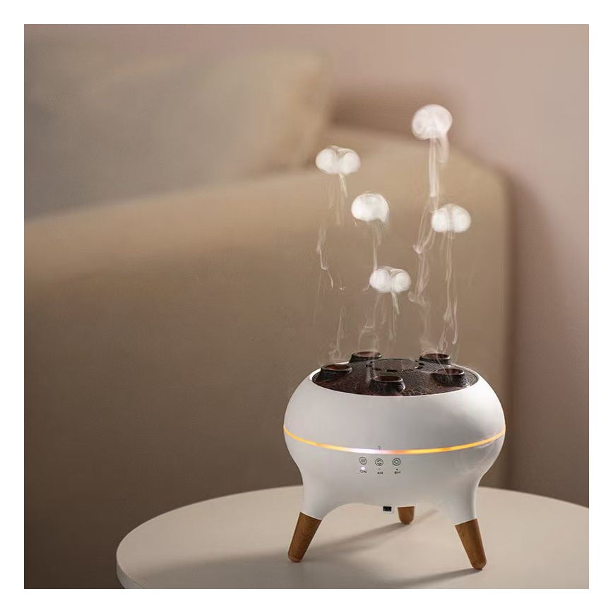 Immax 09104L - JELLYFISH Aroma Diffuser and Air Humidifier LED/11W/5V
