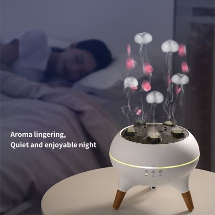 Immax 09104L - JELLYFISH Aroma Diffuser and Air Humidifier LED/11W/5V