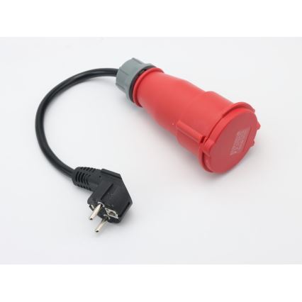 Immax - Portable EV Charging Station for Electric Vehicles, AC Type 2, 16A/380V, 11 kW + 230V Plug, 5 m Cable, Tuya Wi‑Fi