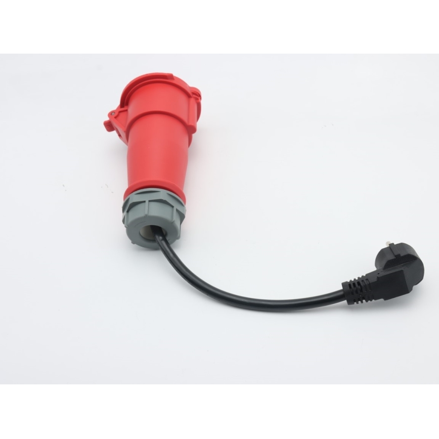 Immax - Portable EV Charging Station for Electric Vehicles, AC Type 2, 16A/380V, 11 kW + 230V Plug, 5 m Cable, Tuya Wi‑Fi