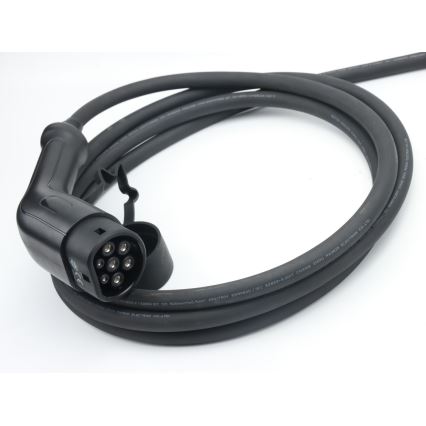 Immax - Portable EV Charging Station for Electric Vehicles, AC Type 2, 16A/380V, 11 kW + 230V Plug, 5 m Cable, Tuya Wi‑Fi