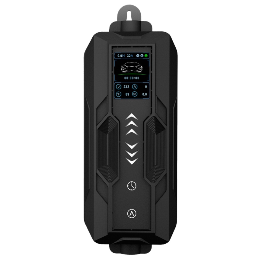 Immax - Portable EV Charging Station for Electric Vehicles, AC Type 2, 16A/380V, 11 kW + 230V Plug, 5 m Cable, Tuya Wi‑Fi