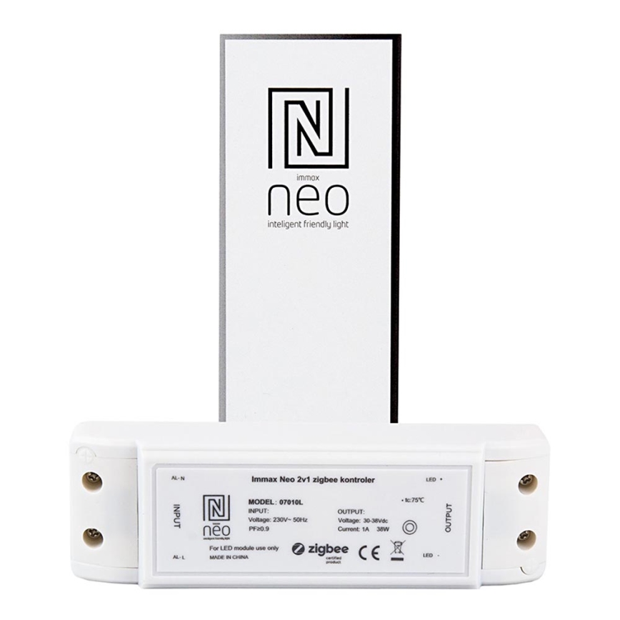 Immax NEO 07010L - Interconnect device 2in1 38W/230V ZigBee