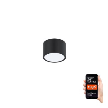 Immax NEO 07023L-15 - LED Dimmable ceiling light RONDATE black LED/12W/230V Tuya