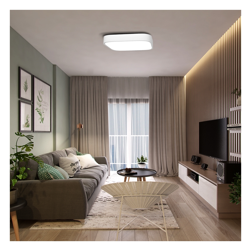 Immax NEO 07042L – LED Dimming Ceiling Light RECUADRO LED/67W/230V + RC Tuya