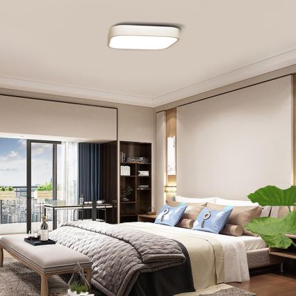 Immax NEO 07042L – LED Dimming Ceiling Light RECUADRO LED/67W/230V + RC Tuya