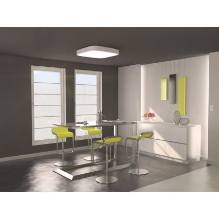 Immax NEO RECUADRO - LED Ceiling light with a remote control LED/67W/230V