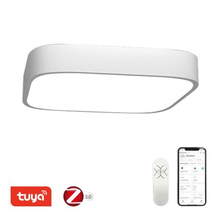 Immax NEO 07042L – LED Dimming Ceiling Light RECUADRO LED/67W/230V + RC Tuya